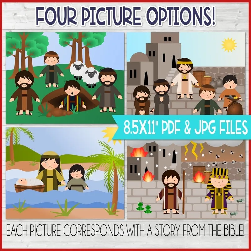 2022 CFM Old Testament Puzzle Cut Collection {KIT 2} PRINTABLE