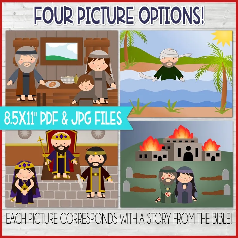 2022 CFM Old Testament Puzzle Cut Collection {KIT 5} PRINTABLE