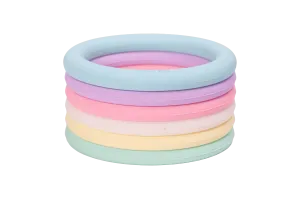 6 Silicone Teething Rings