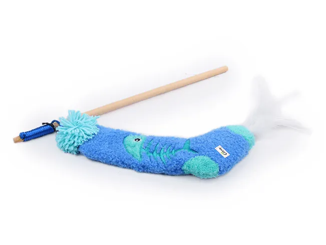 AFP Cat Socks-Sock Wand Fish