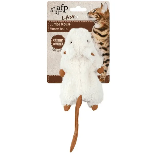 AFP Lamb Jumbo Rodent Cat Toy