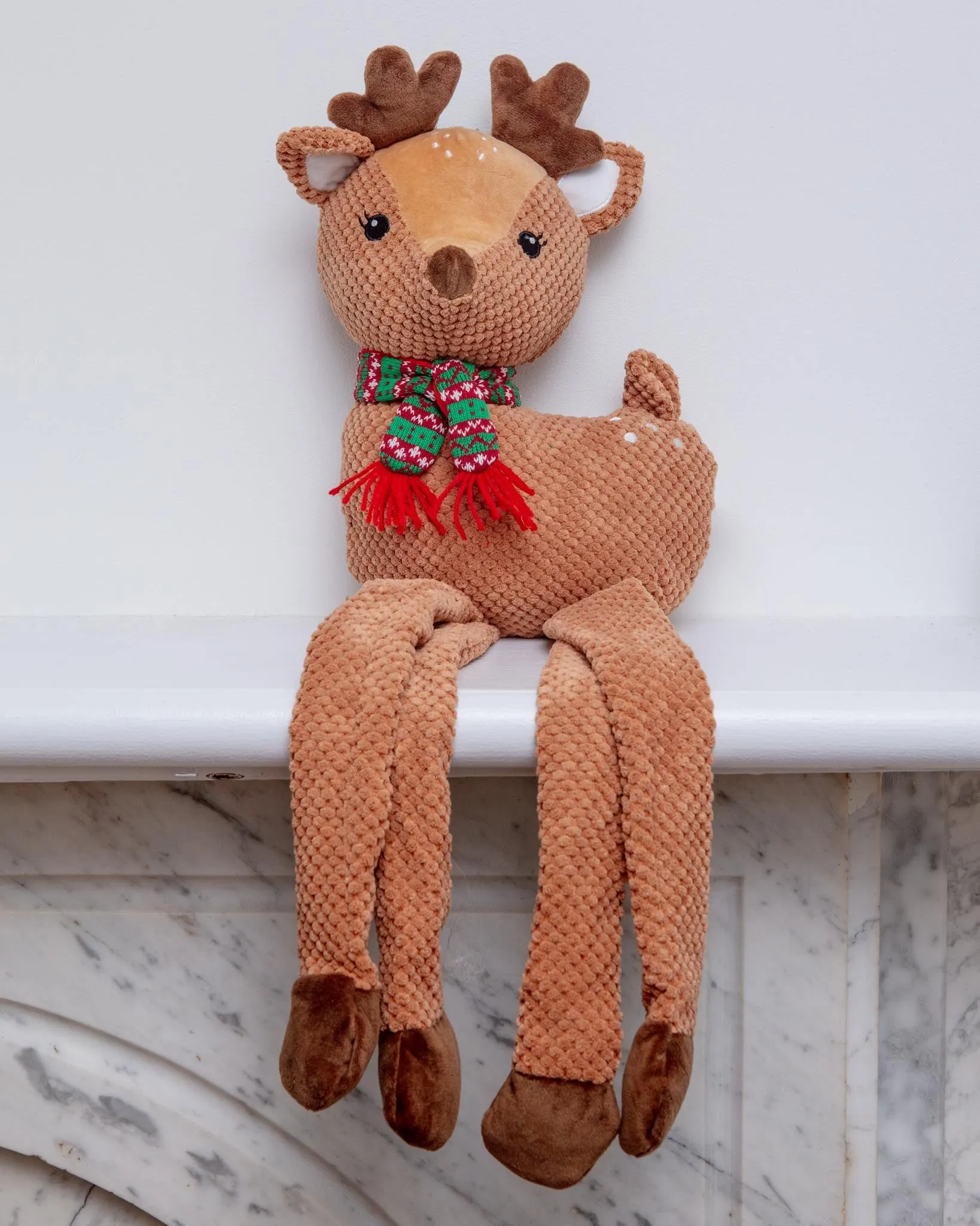 Baby Reindeer Squeaky Plush Dog Toy (32")