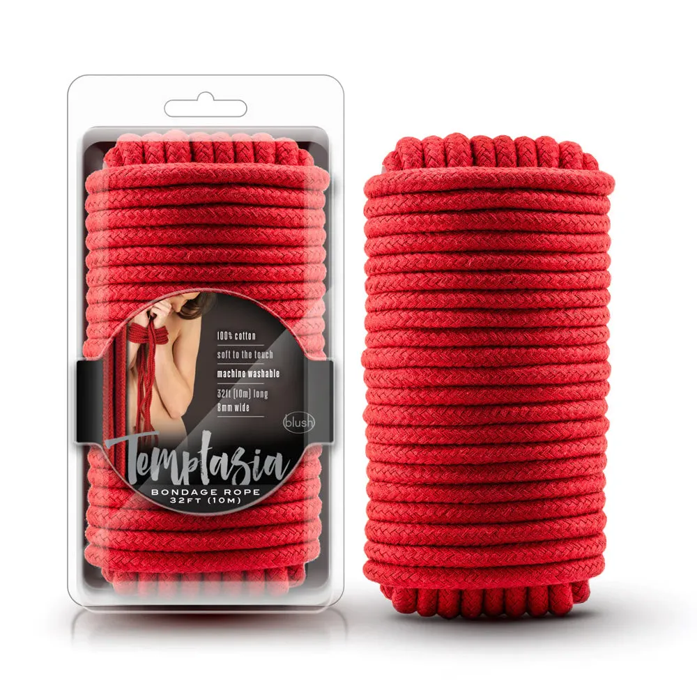 Blush Temptasia Bondage Red Rope 32 Feet