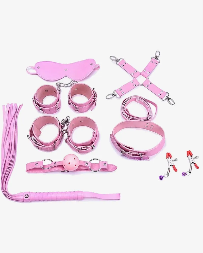 Bondage Kit Restraints For Sex,8 Pcs Kit