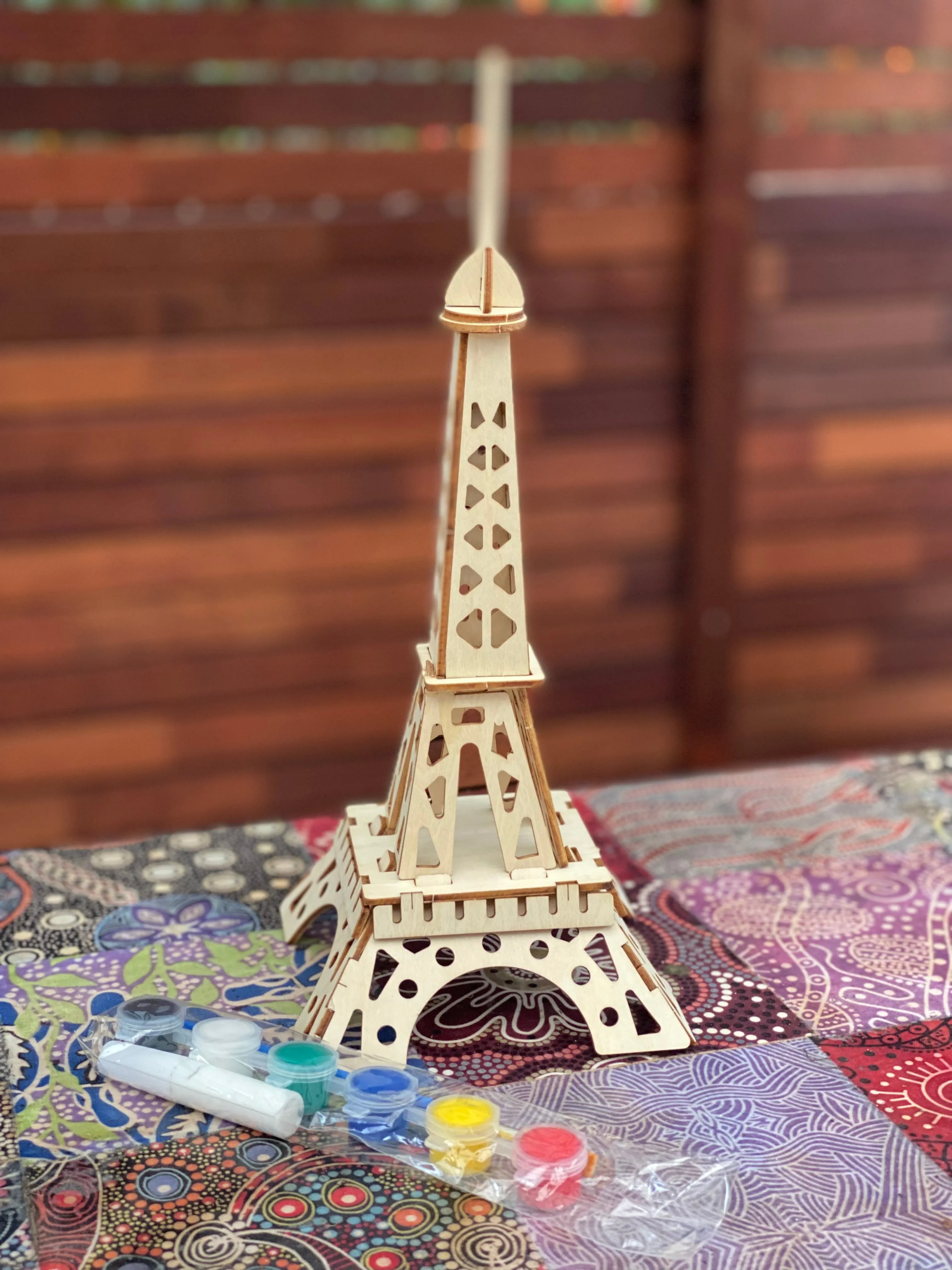 Build and Paint your own Eiffel Tower - AMAZING Gift