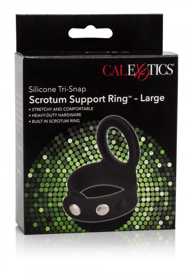 CalExotics 3-Snap Scrotum Ring