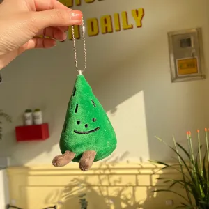 Christmas Pine Tree Soft Plush Keychain