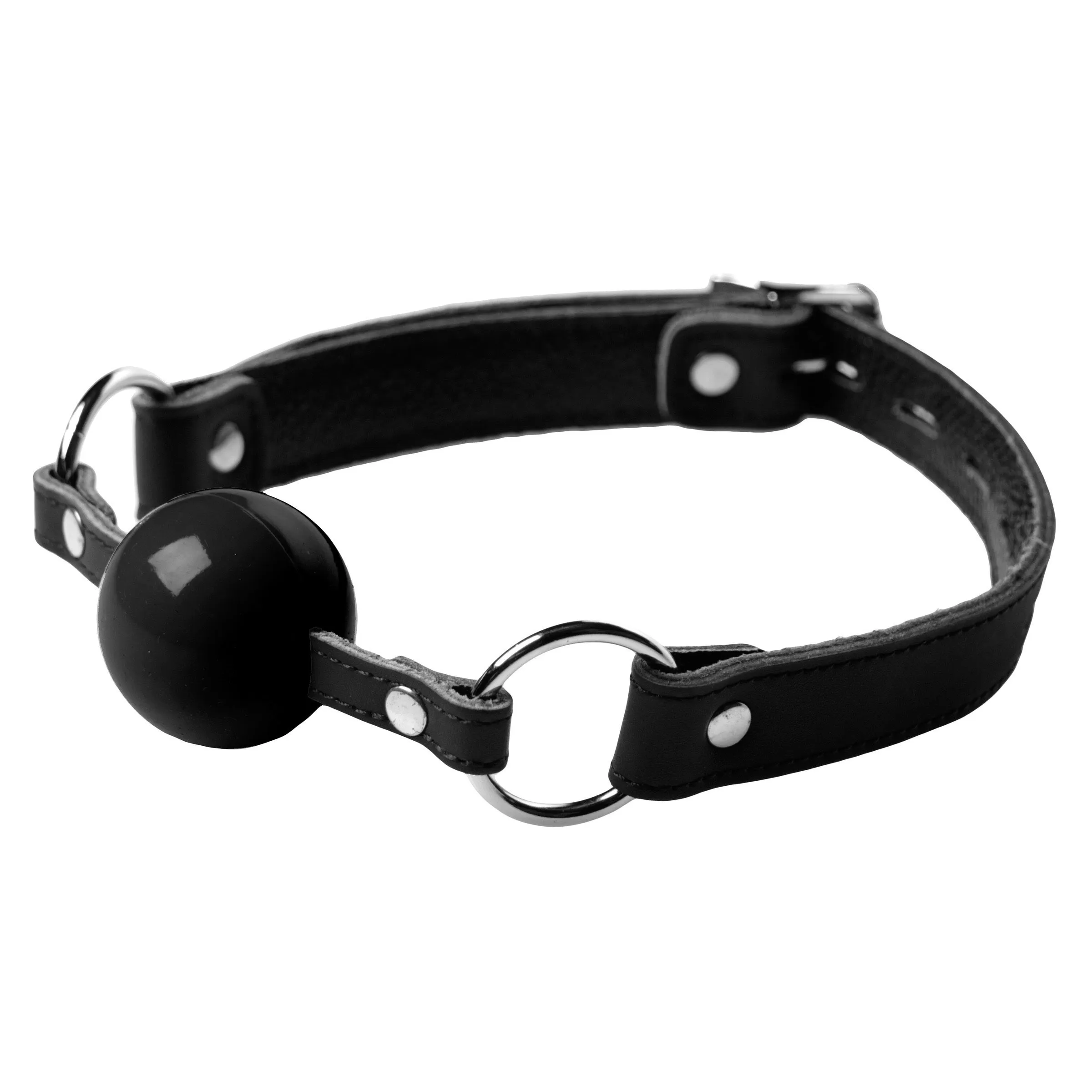 Classic Locking Silicone Ball Gag