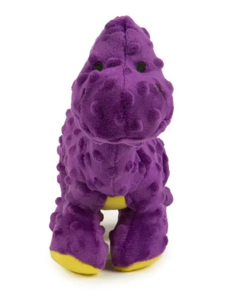 Dinos Purple Bruto Brontosaurus Dog Toy