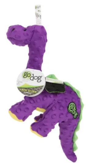 Dinos Purple Bruto Brontosaurus Dog Toy