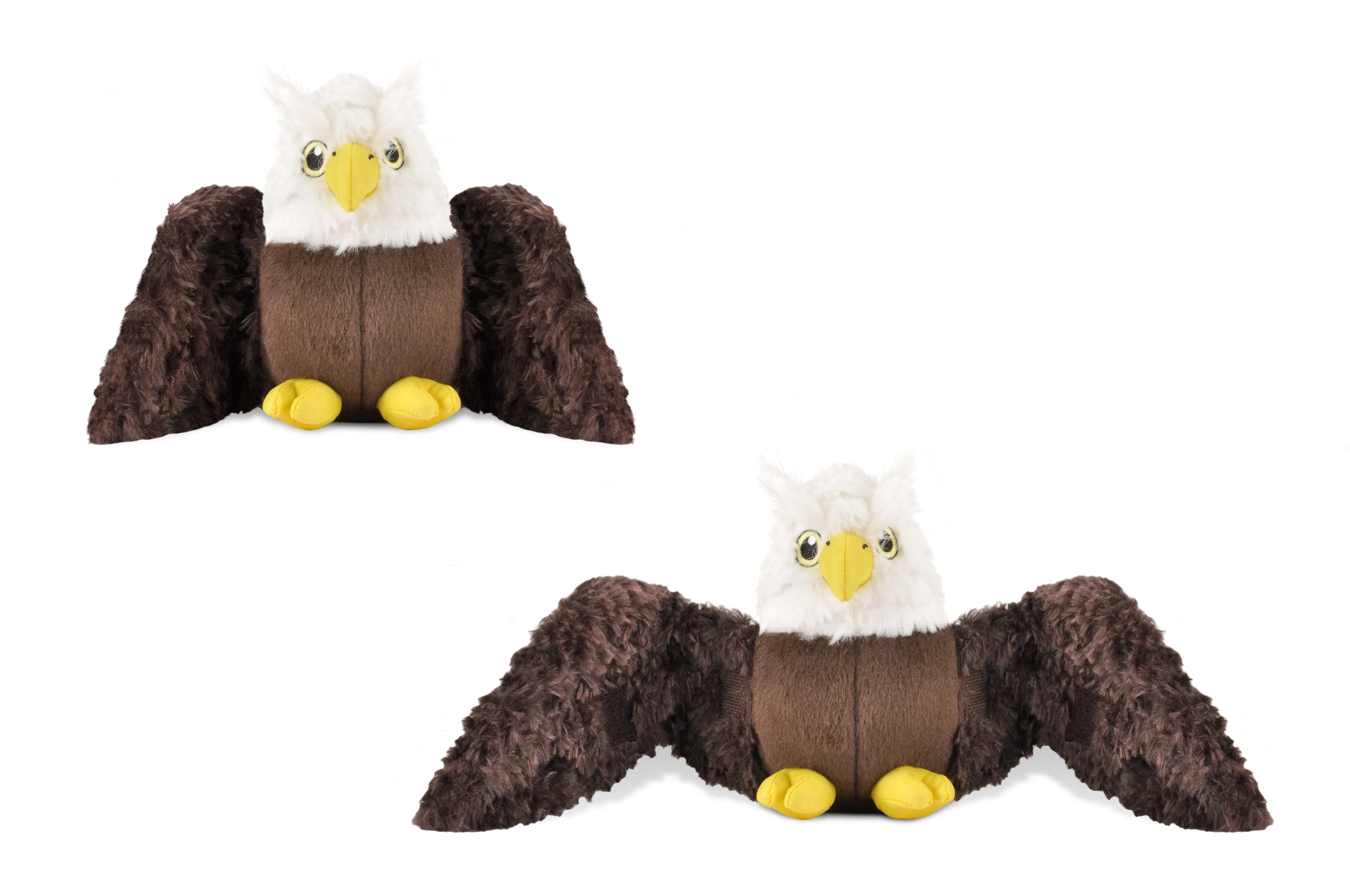 Edgar the Eagle Plush Dog Toy