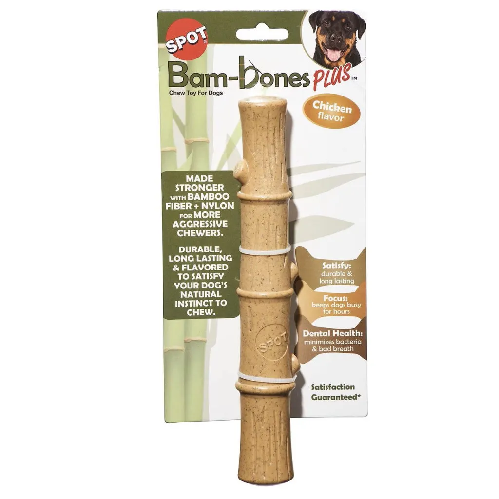 Ethical Bambone Plus Stick Chicken Toy For Dog (9.5")