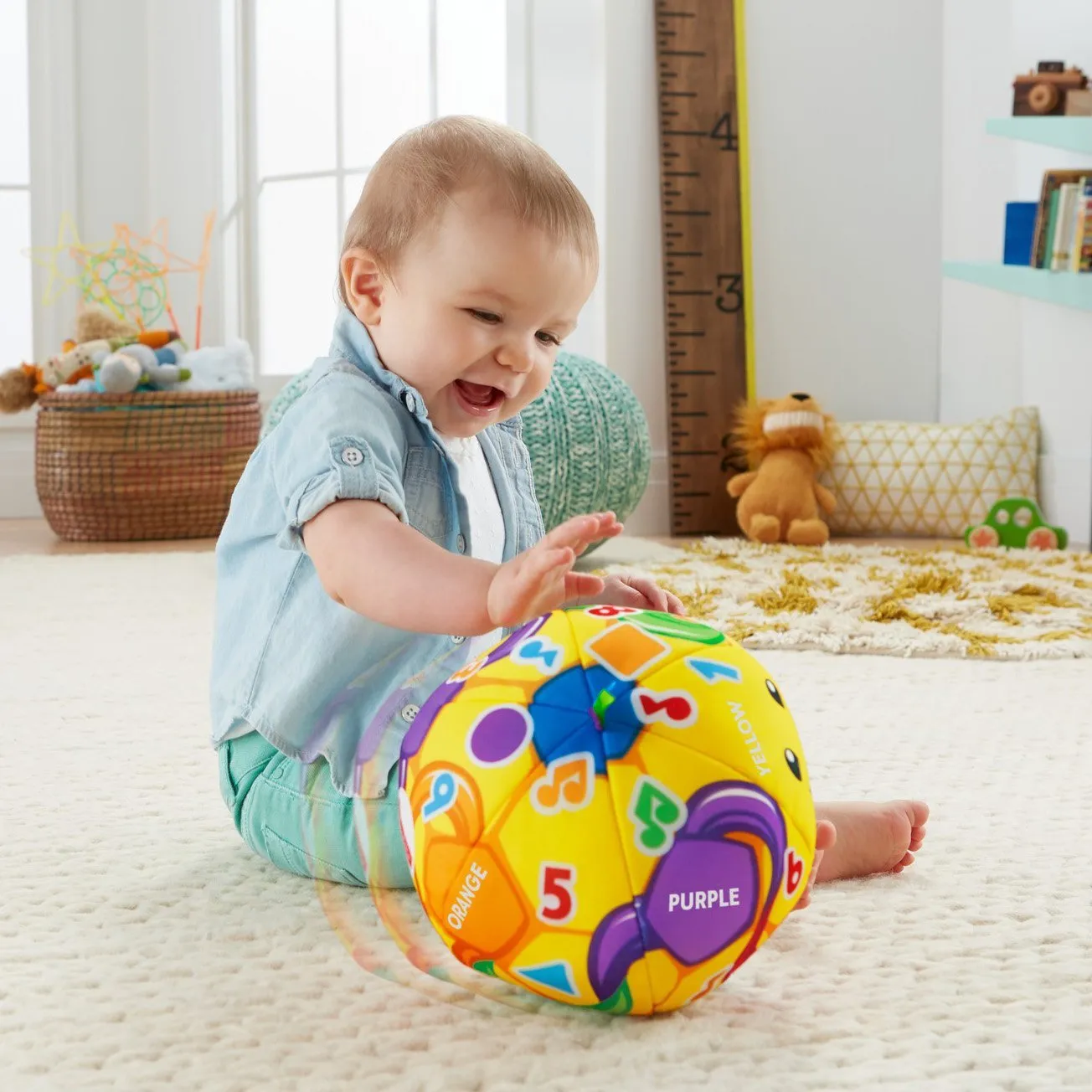 Fisher-Price Laugh & Learn Kick & Learn Soccer Ball