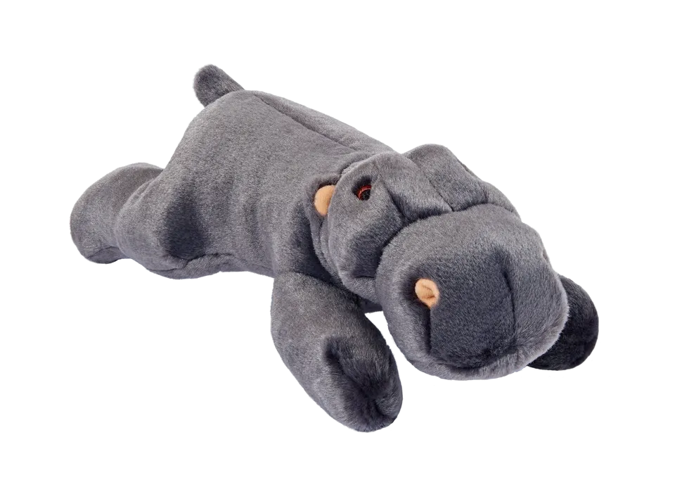 Fluff & Tuff Helga Hippo Plush Dog Toy - Wholesale