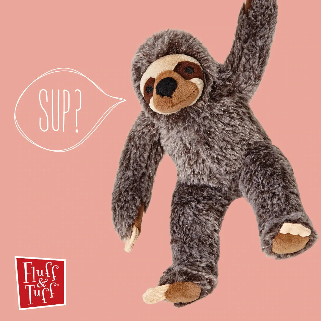 Fluff & Tuff Sonny Sloth Plush Dog Toy