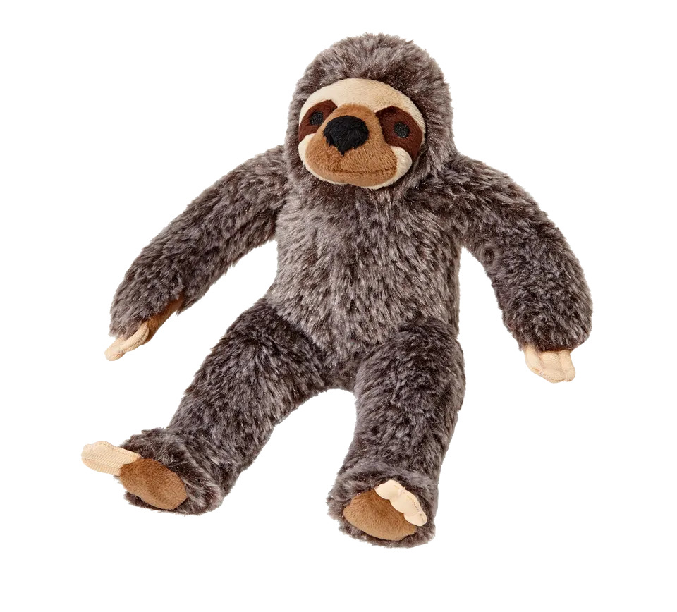 Fluff & Tuff Sonny Sloth Plush Dog Toy