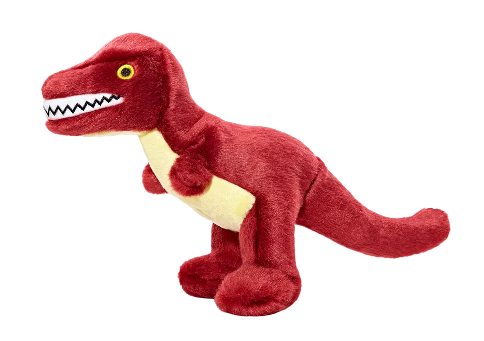 Fluff & Tuff Tiny T Rex Plush Dog Toy