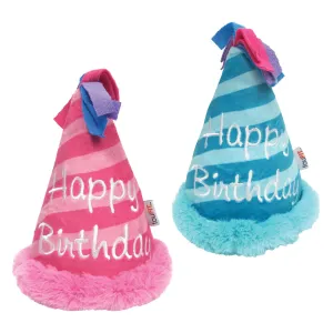 fouFIT - Birthday Hat Crinkle Plush Toys 6" (For Dogs)