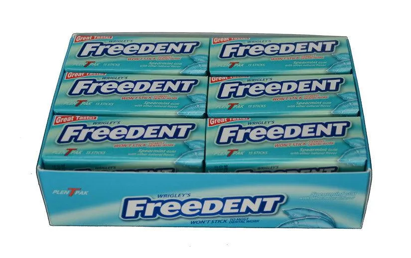 Freedent Spearmint Gum Plenty Pack