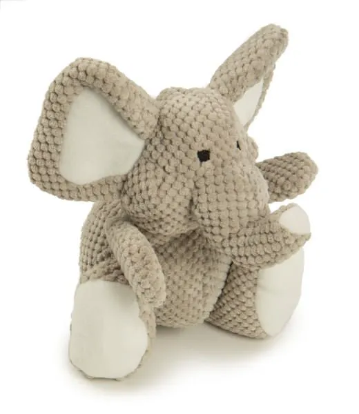 Gray Elephant Dog Toy, Large