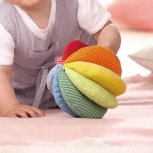 HABA Rainbow Fabric Baby Ball