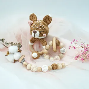 Handmade Fox Crochet Set