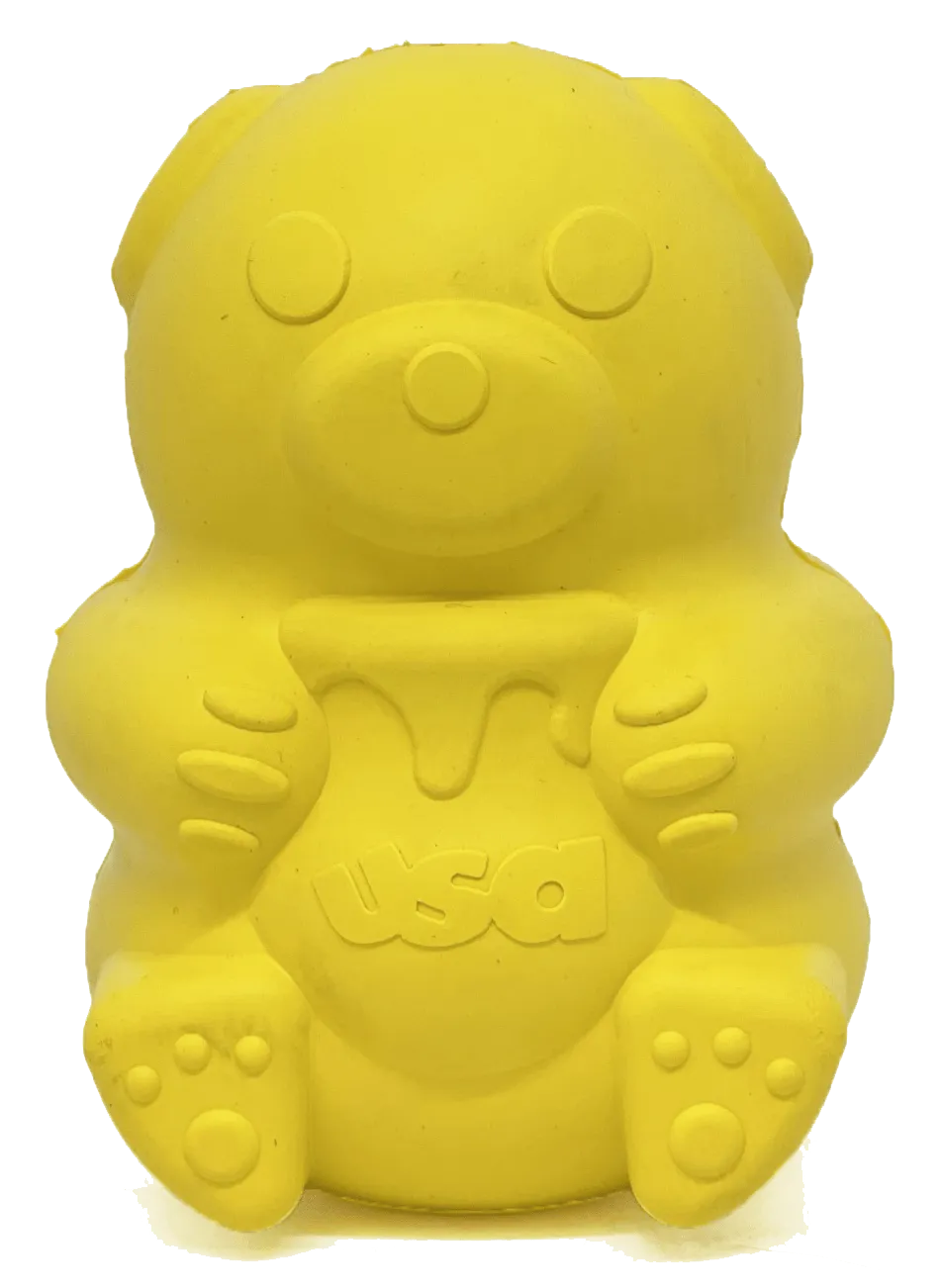 Honey Bear eDispenser Durable Rubber Treat Dispenser