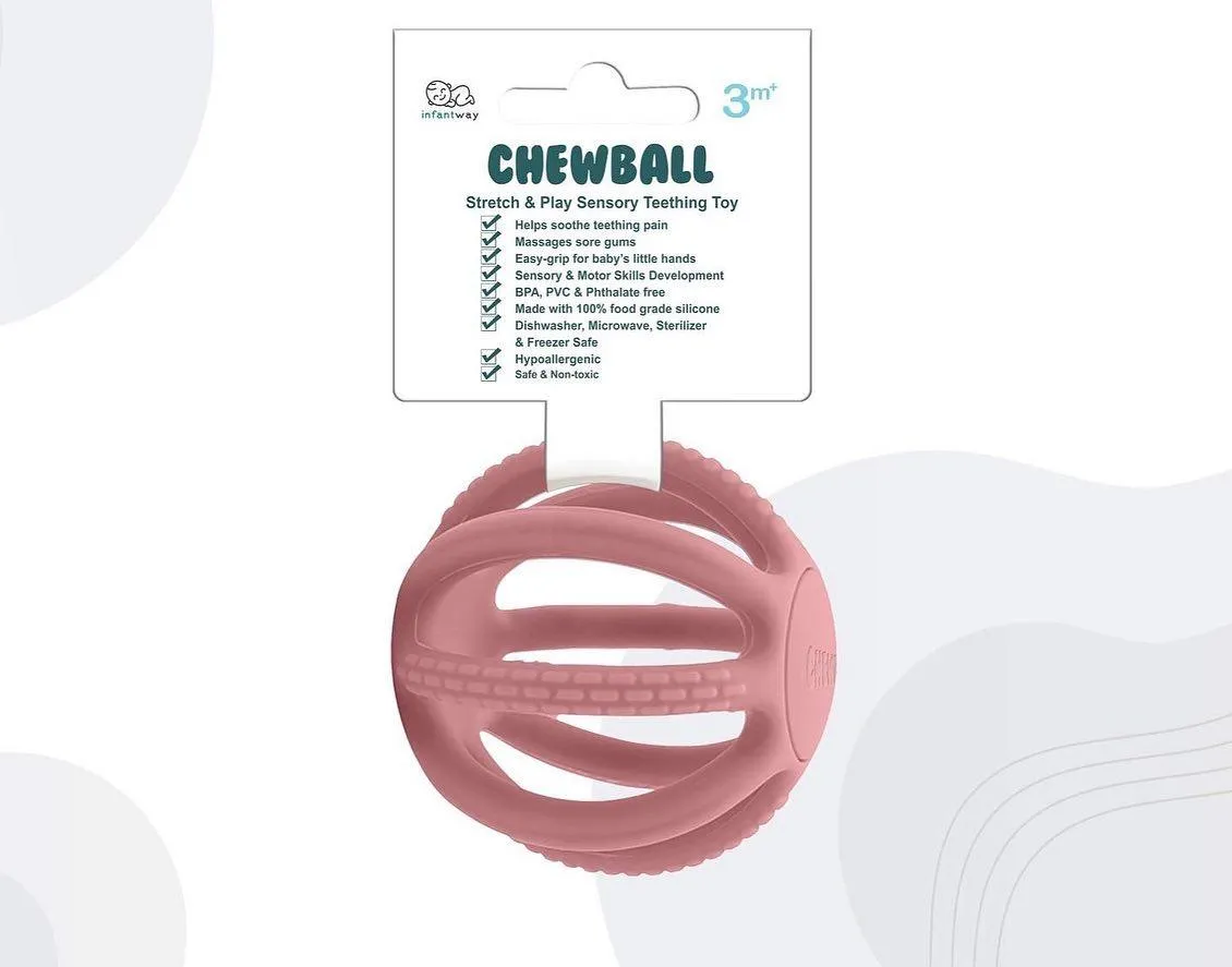 Infantway Chewball Stretch & Play Sensory Teething Toy