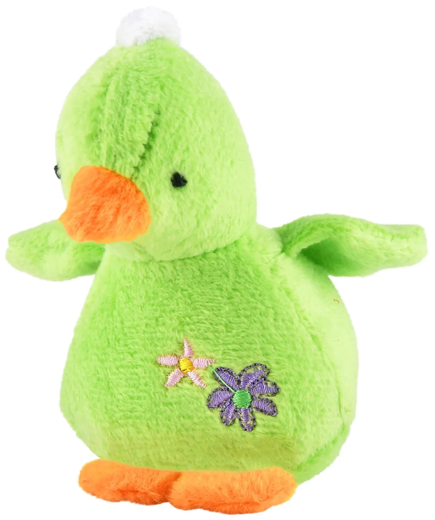 Jeffers 4" Baby Duck Plush Squeak Toy, each