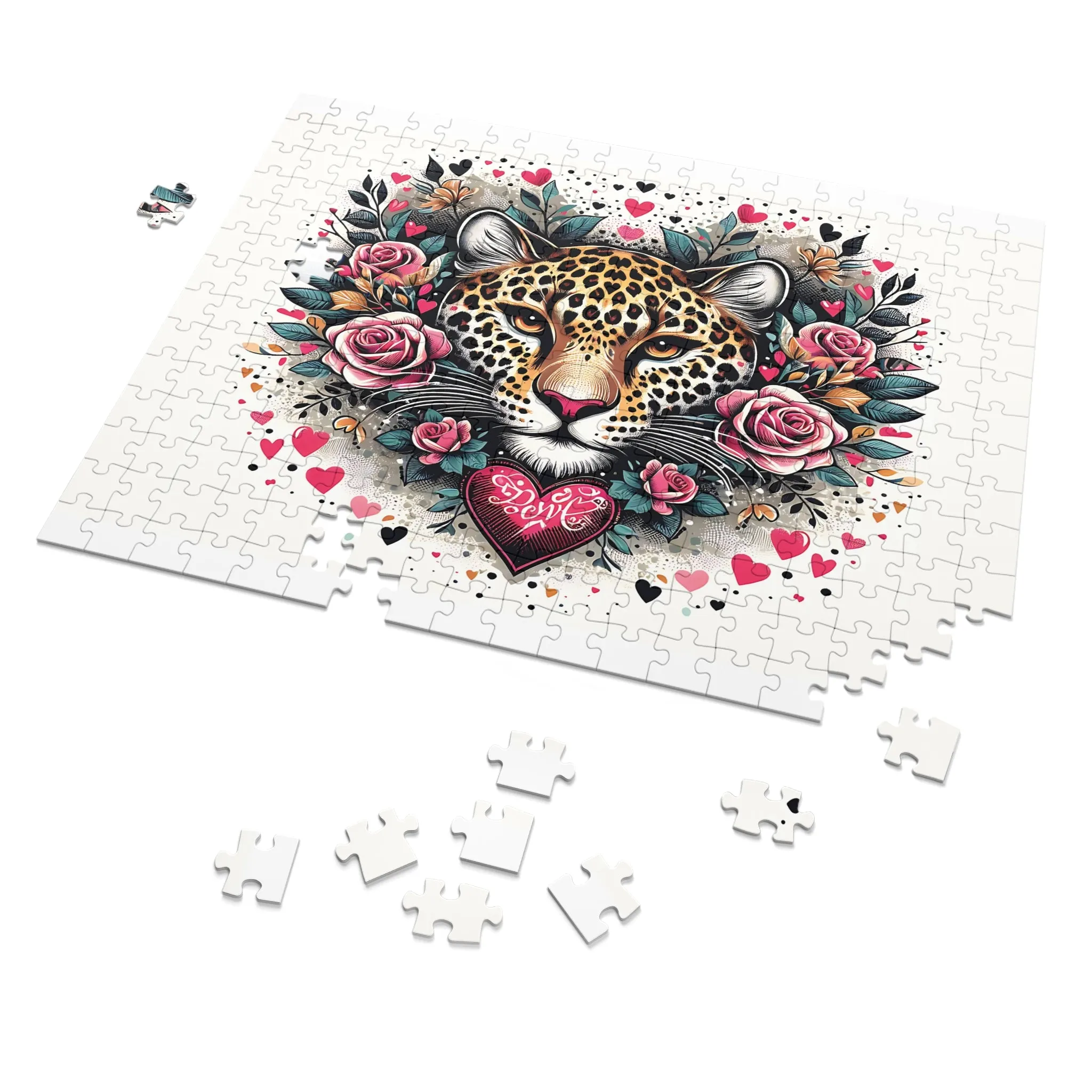 Jigsaw Puzzle, Cheetah, Personalised/Non-Personalised (30, 110, 252, 500,1000-Piece)