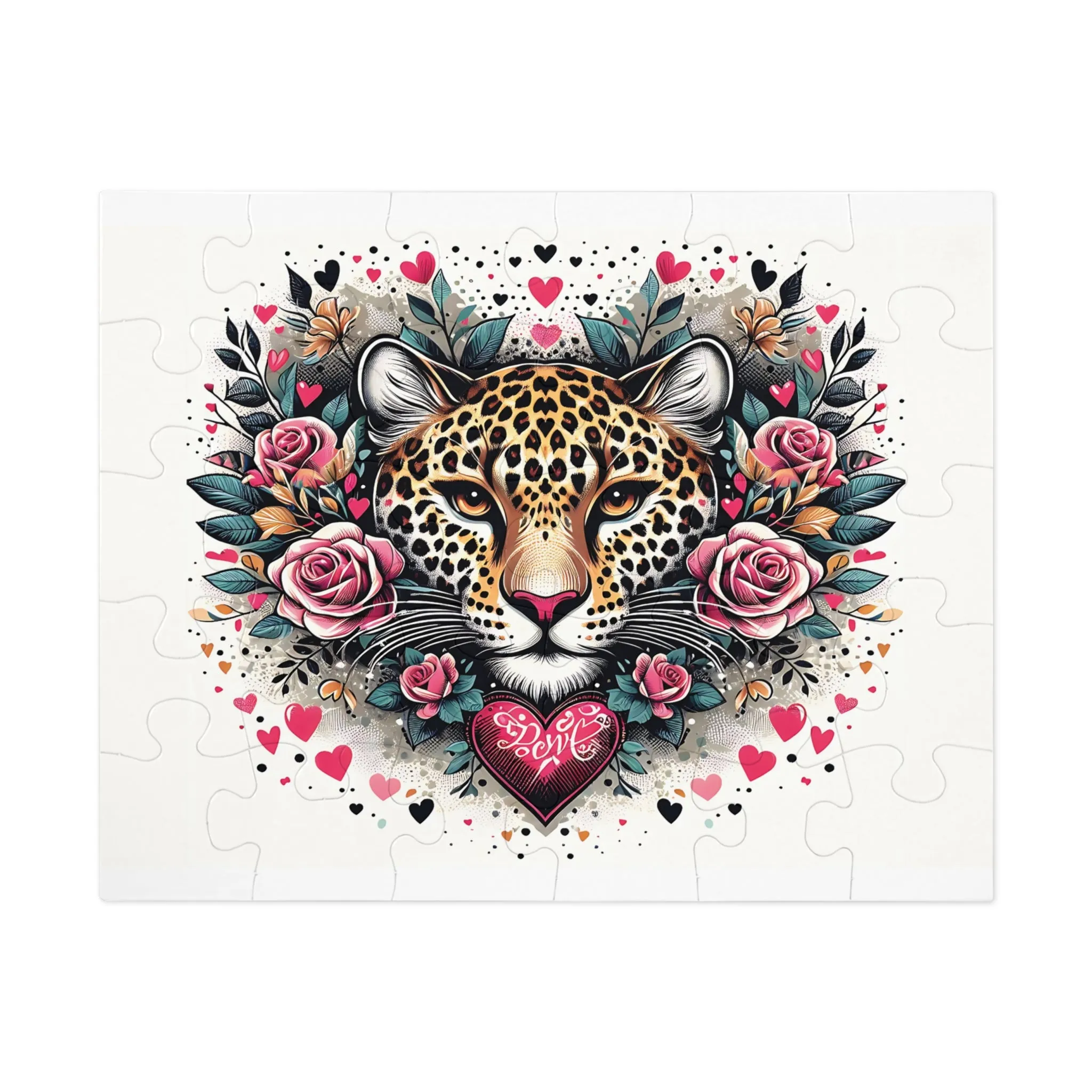 Jigsaw Puzzle, Cheetah, Personalised/Non-Personalised (30, 110, 252, 500,1000-Piece)