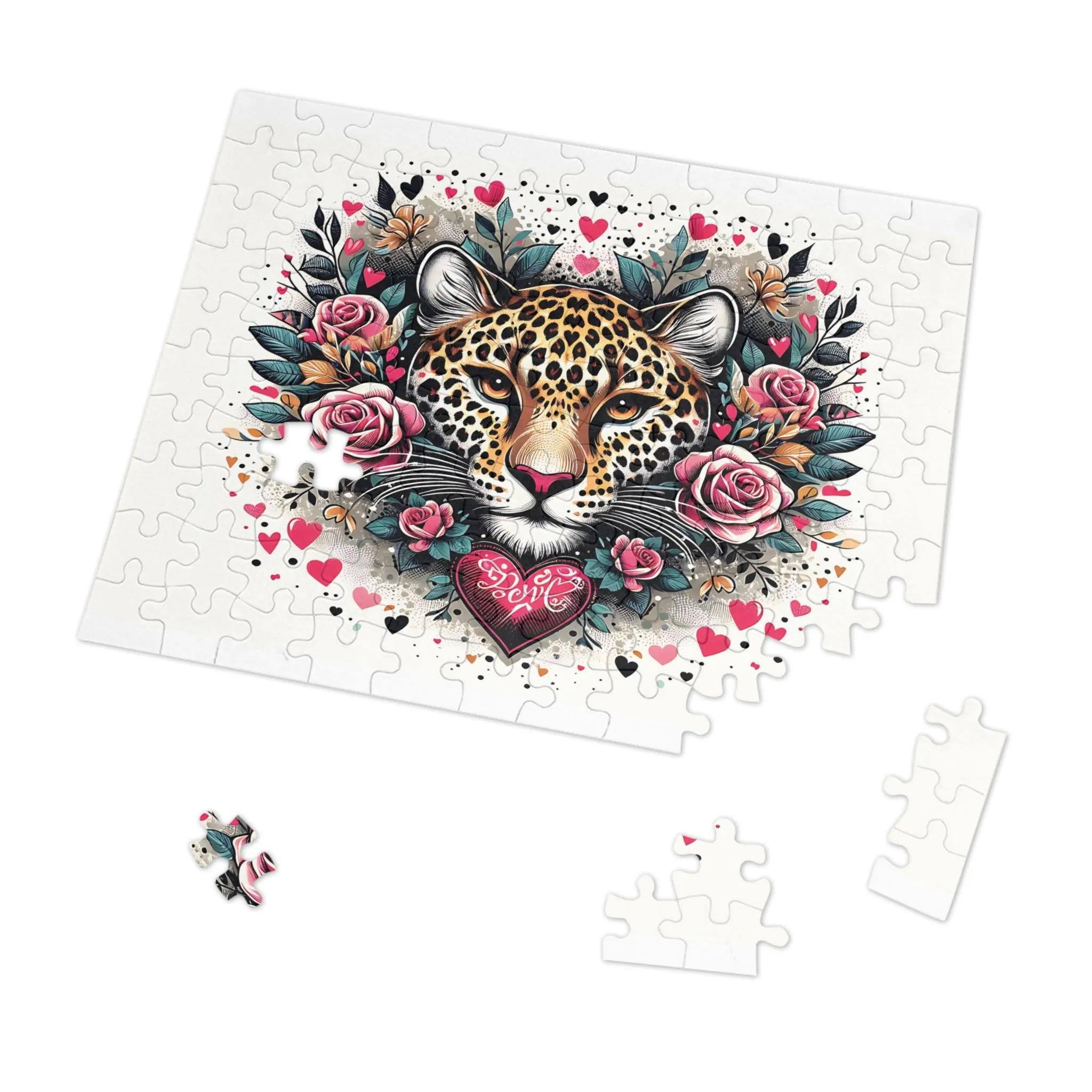 Jigsaw Puzzle, Cheetah, Personalised/Non-Personalised (30, 110, 252, 500,1000-Piece)