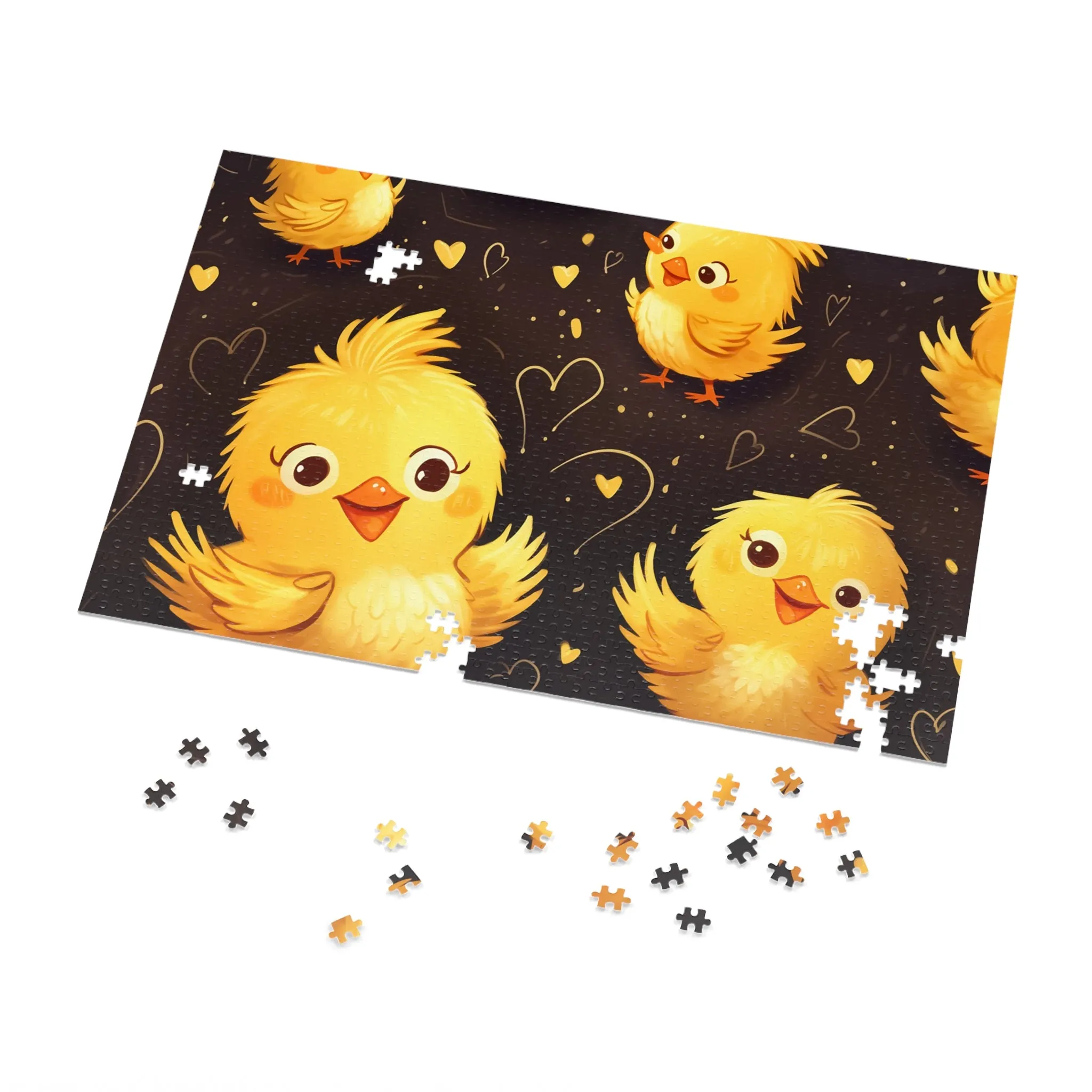 Jigsaw Puzzle, Chickens, Personalised/Non-Personalised (30, 110, 252, 500,1000-Piece)