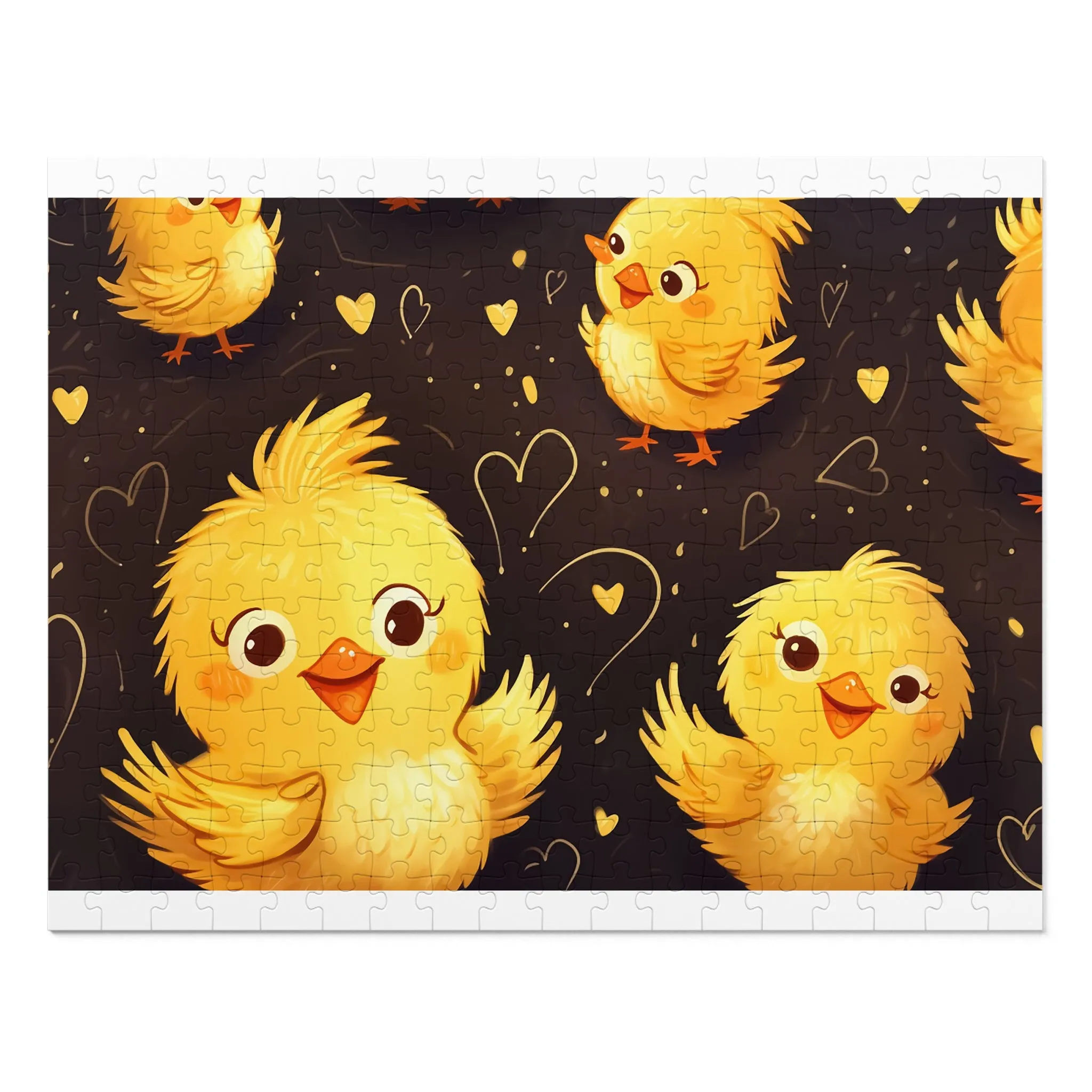 Jigsaw Puzzle, Chickens, Personalised/Non-Personalised (30, 110, 252, 500,1000-Piece)