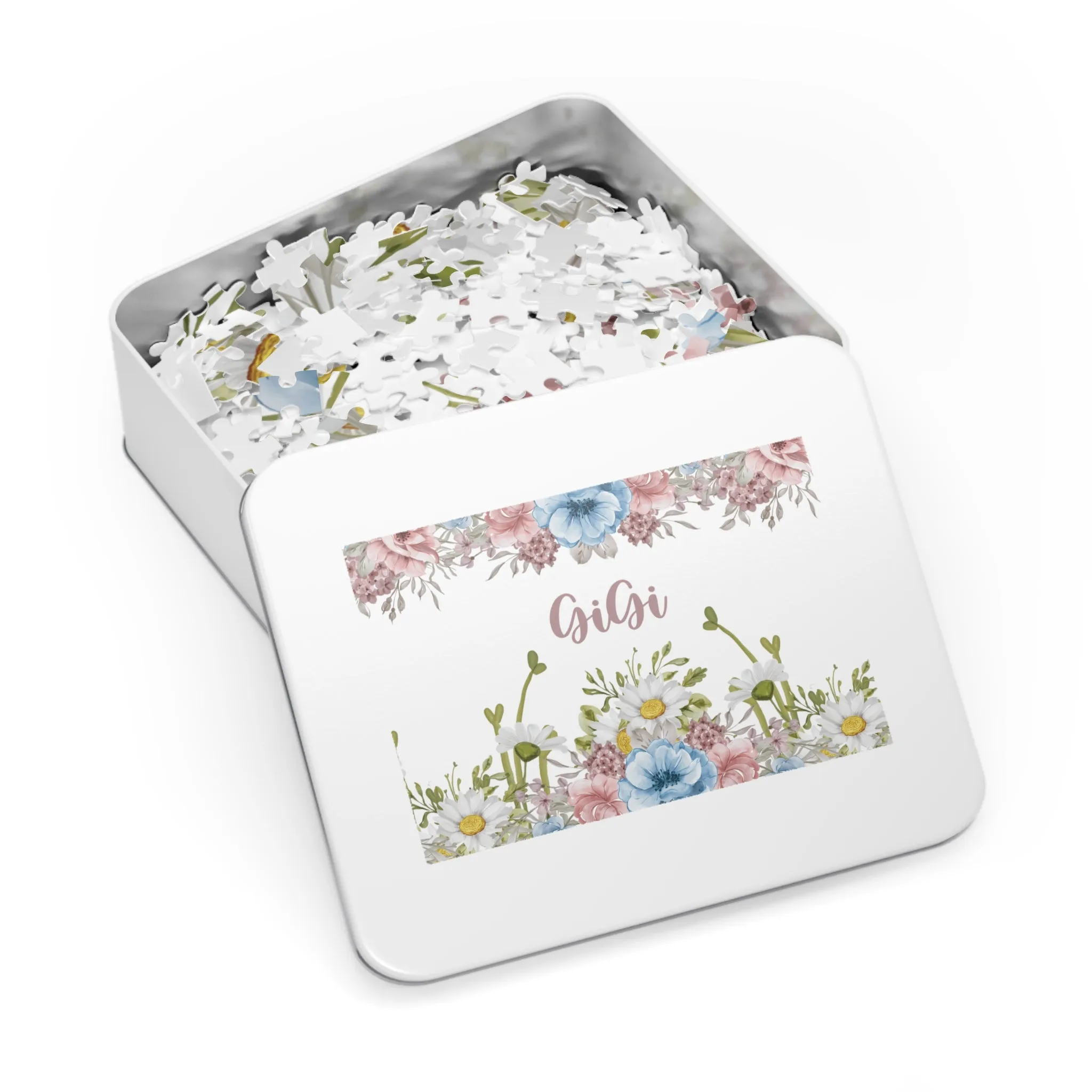 Jigsaw Puzzle, Floral, GiGi, Personalised/Non-Personalised (30, 110, 252, 500,1000-Piece)