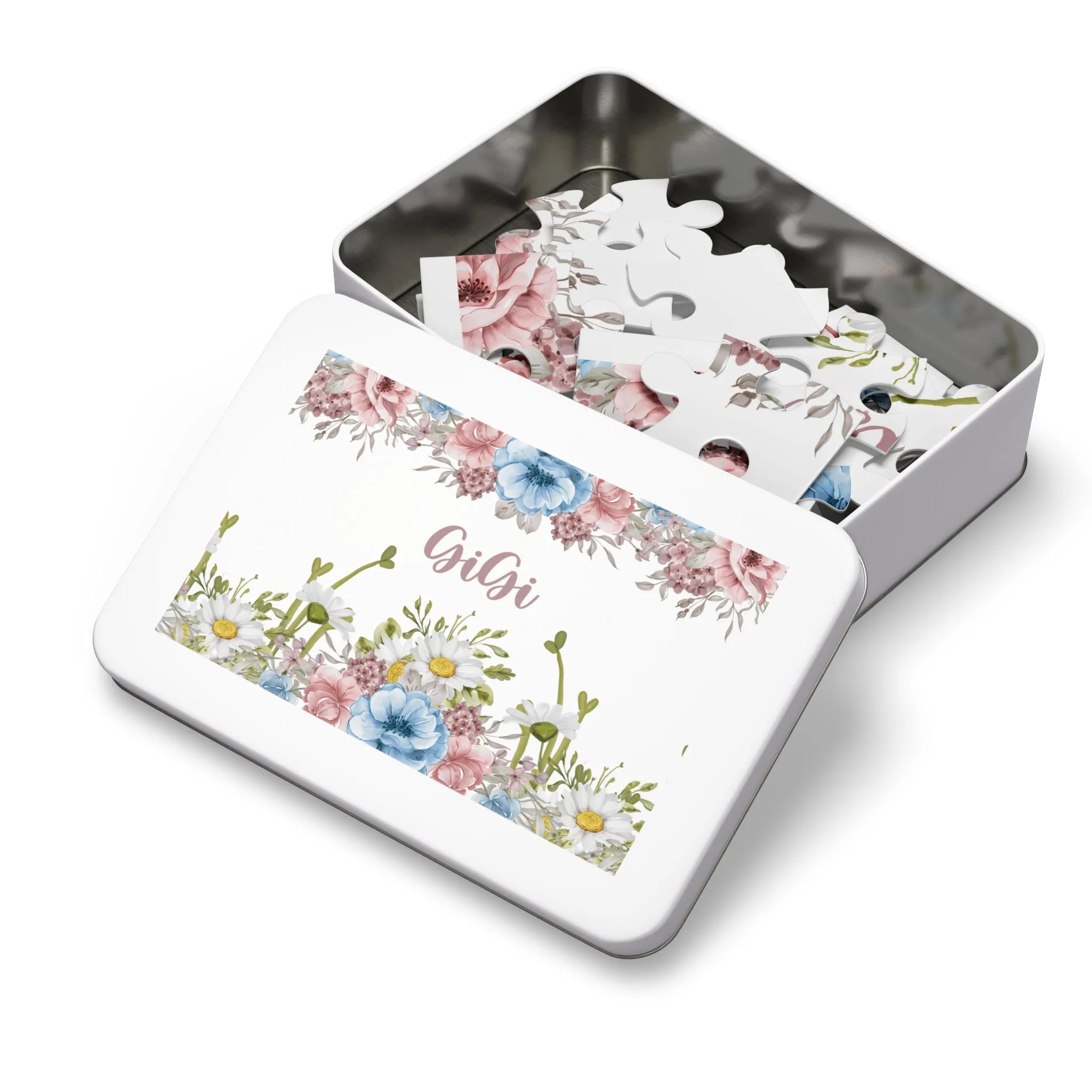 Jigsaw Puzzle, Floral, GiGi, Personalised/Non-Personalised (30, 110, 252, 500,1000-Piece)