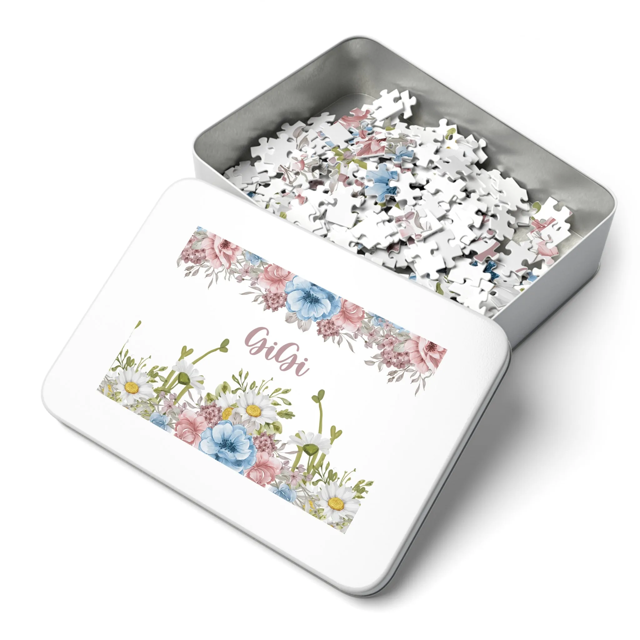 Jigsaw Puzzle, Floral, GiGi, Personalised/Non-Personalised (30, 110, 252, 500,1000-Piece)