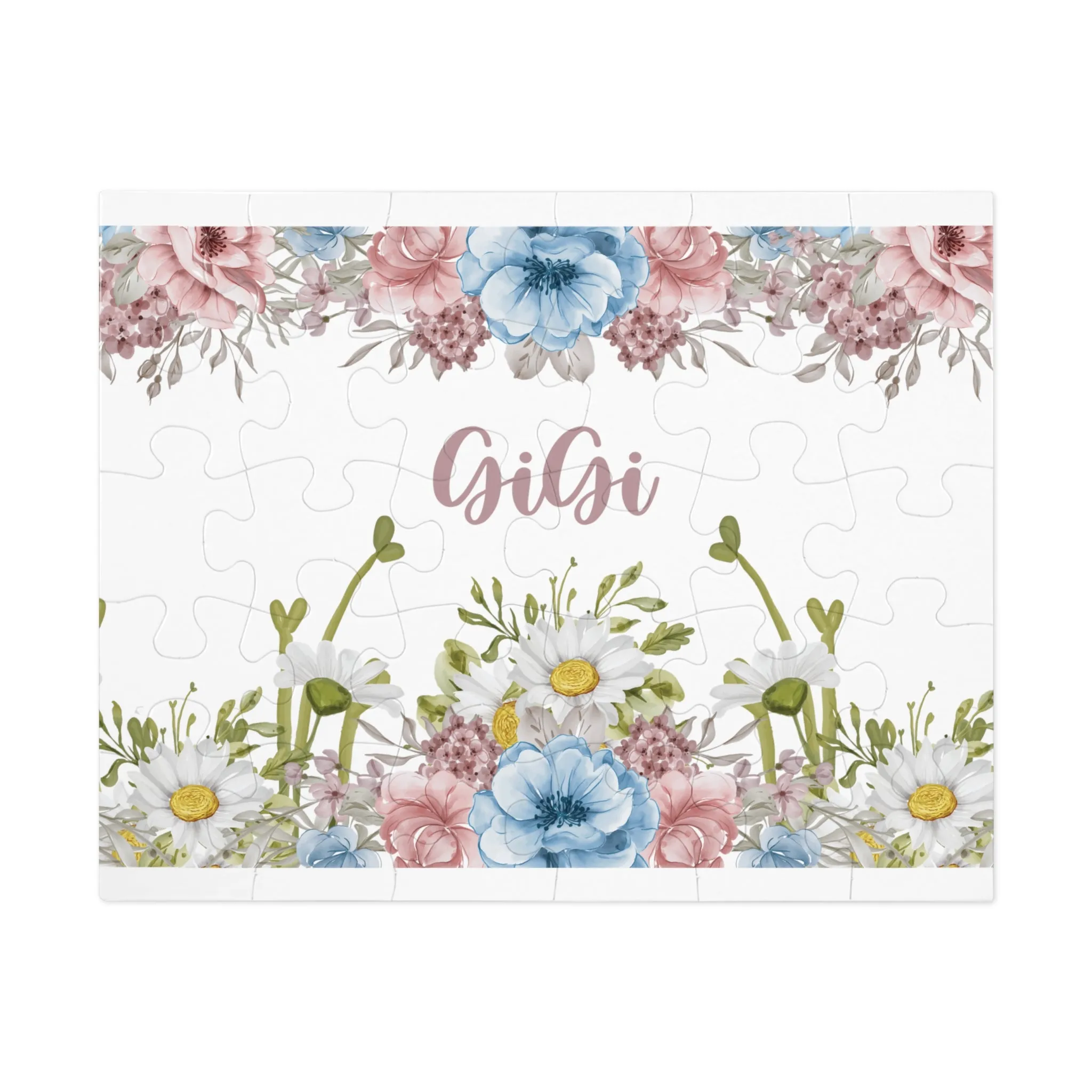 Jigsaw Puzzle, Floral, GiGi, Personalised/Non-Personalised (30, 110, 252, 500,1000-Piece)