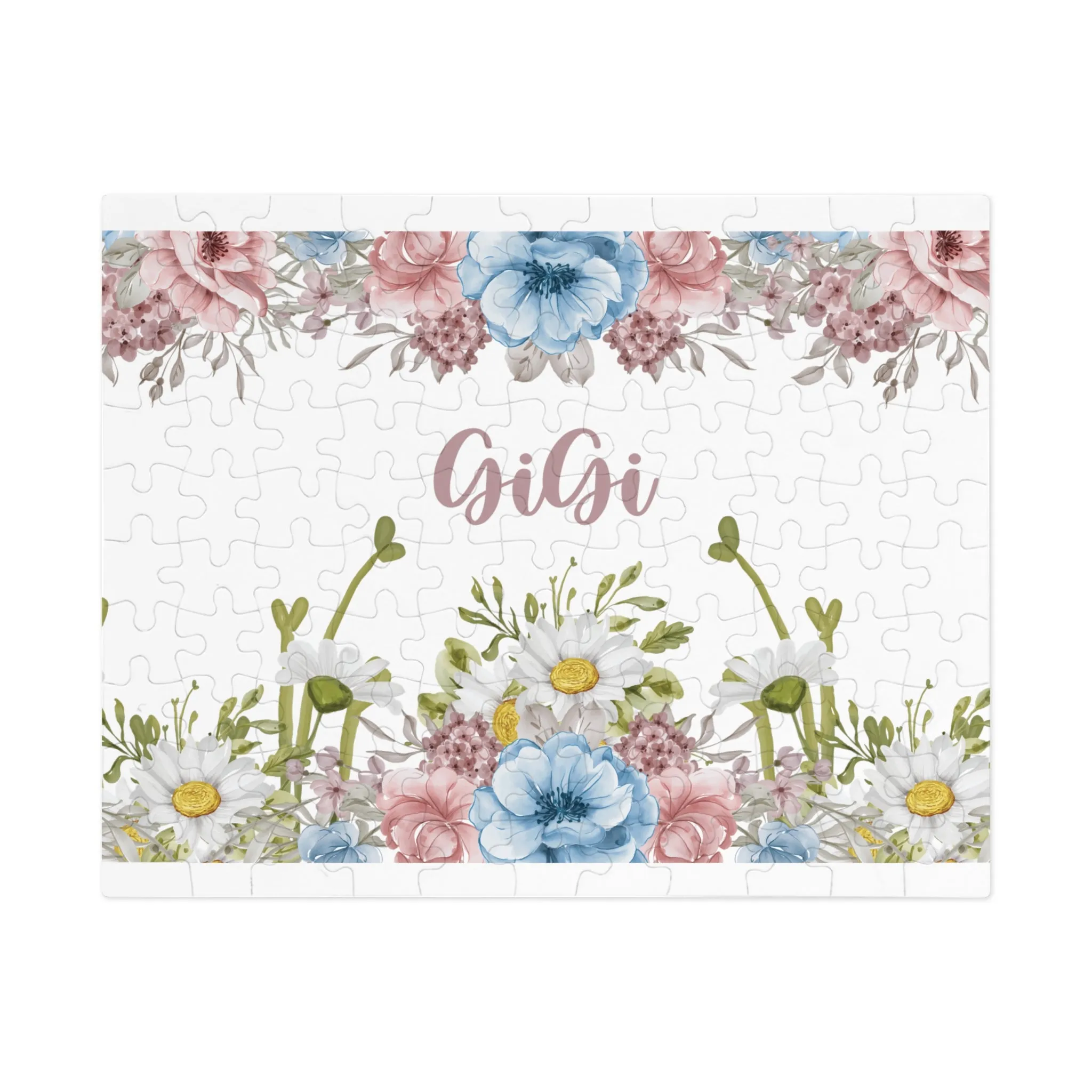 Jigsaw Puzzle, Floral, GiGi, Personalised/Non-Personalised (30, 110, 252, 500,1000-Piece)