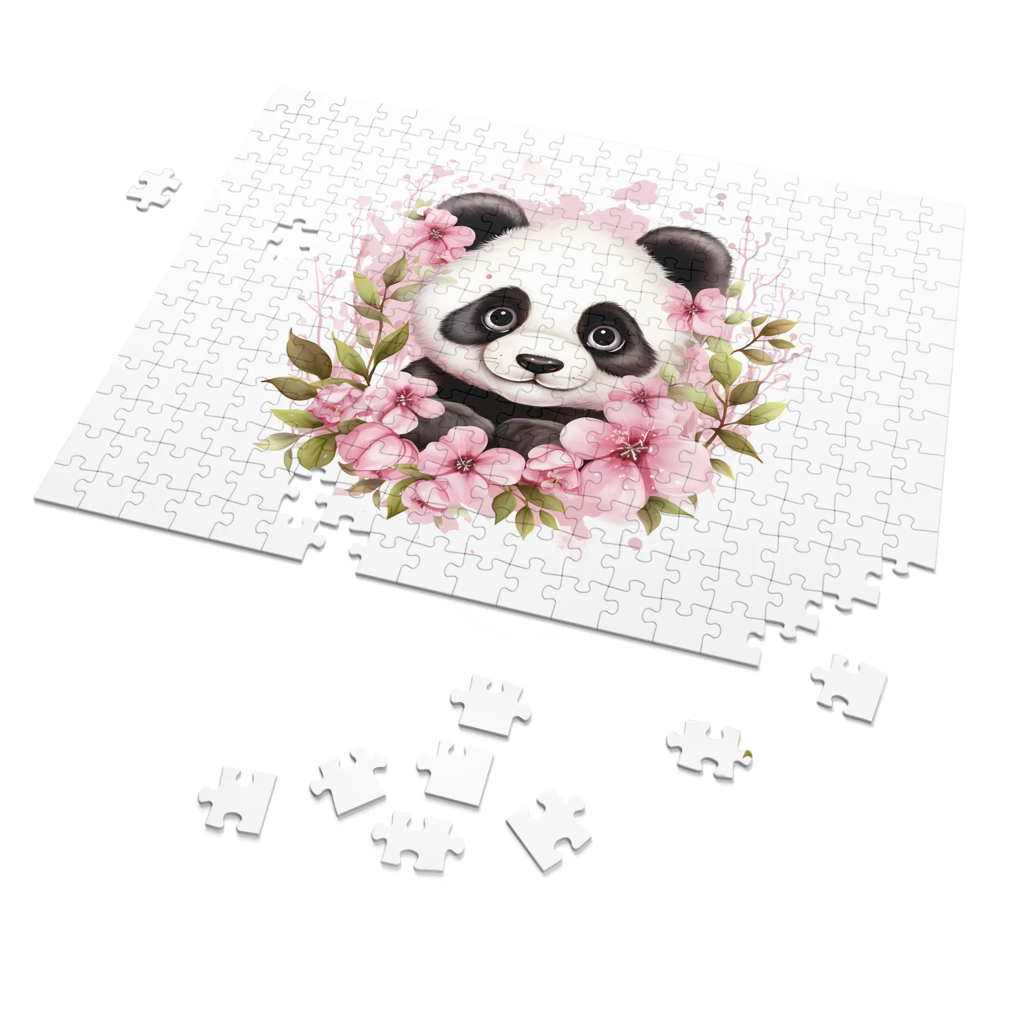 Jigsaw Puzzle, Panda, Personalised/Non-Personalised (30, 110, 252, 500,1000-Piece)