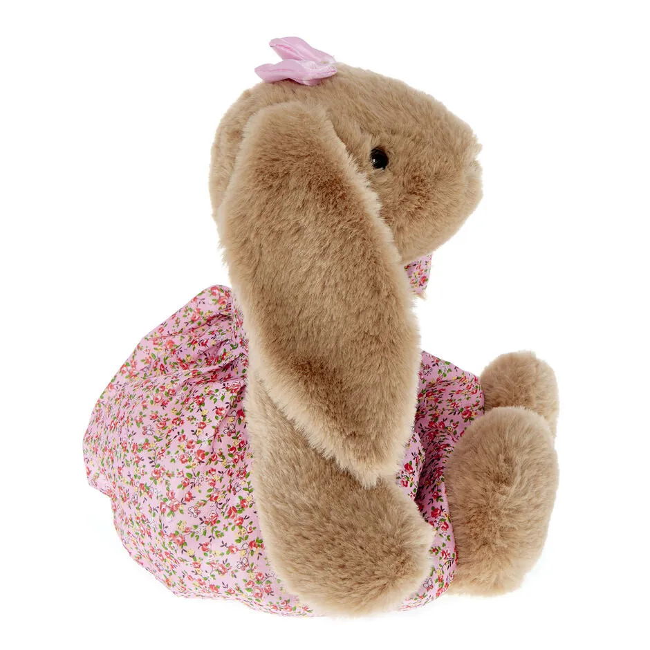 Large Bunny In A Dress Soft Toy