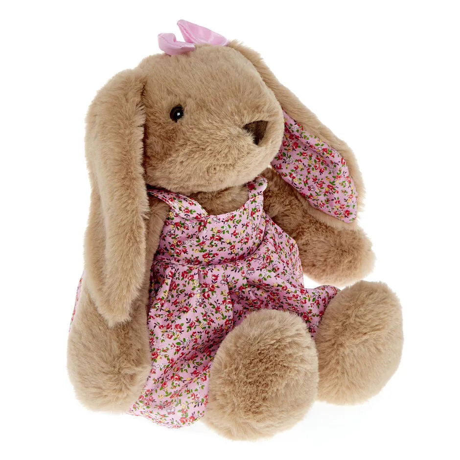 Large Bunny In A Dress Soft Toy