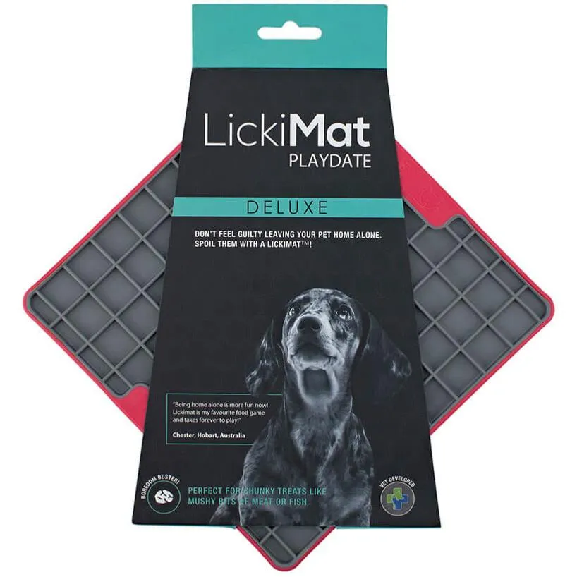 LickiMat Tuff Deluxe Playdate Treat Mat