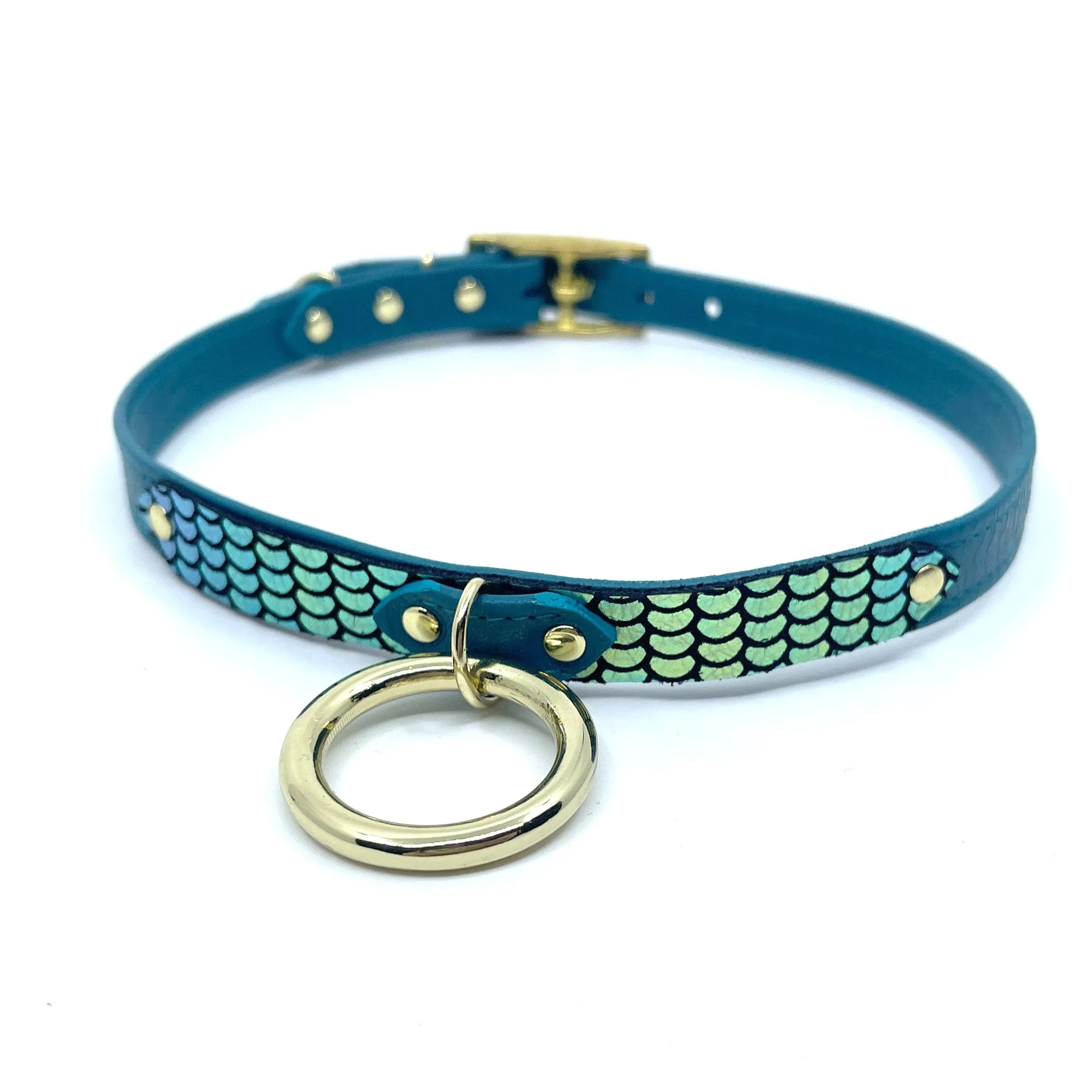 Mermaid Petite BDSM Collar