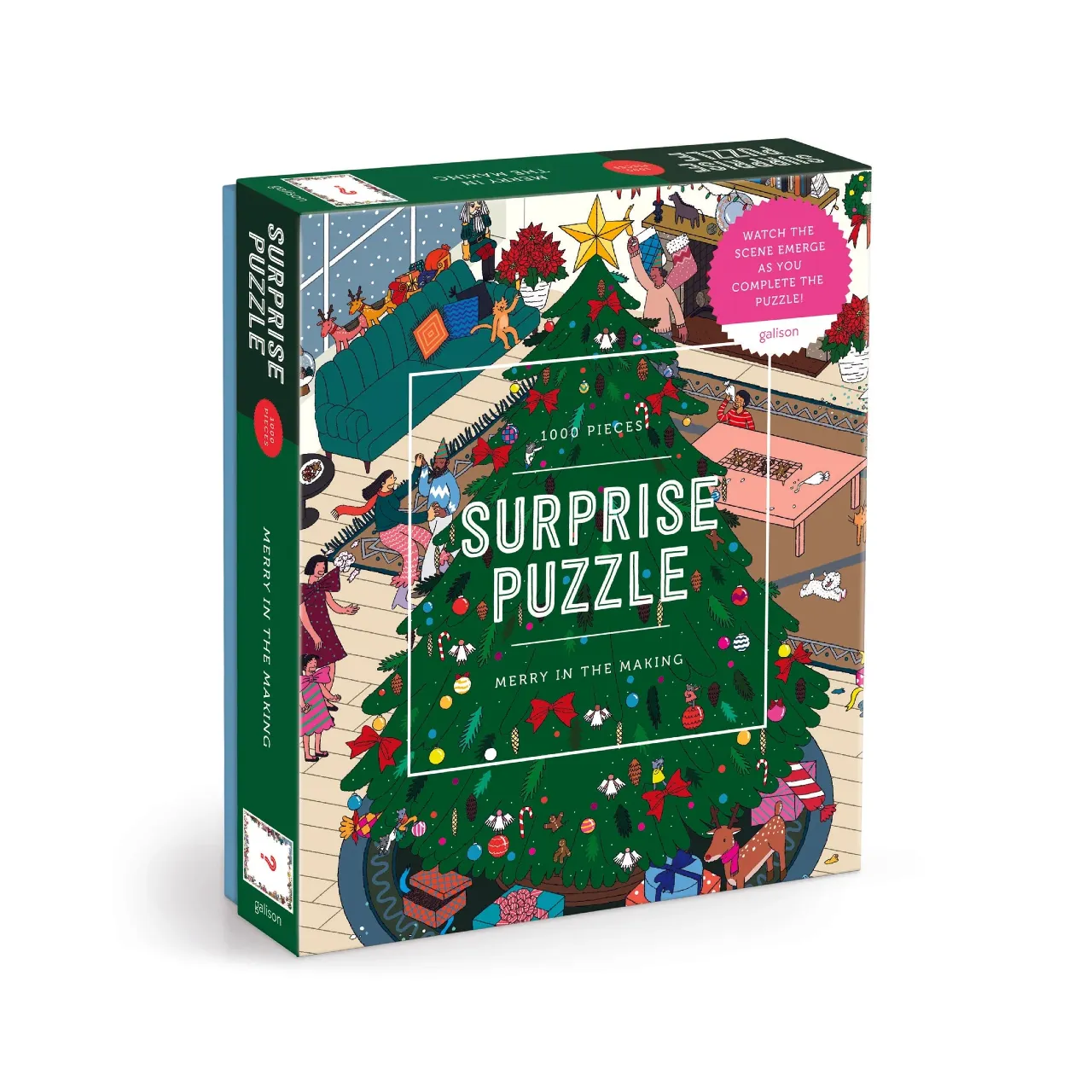 Merry In The Making Surprise 1000 Piece Jigsaw Puzzle