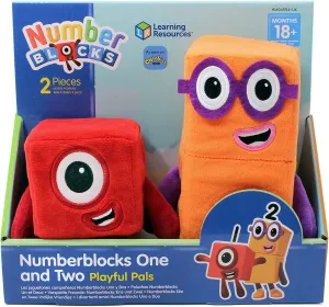 Numberblocks One and Two Playful Pals by Learning Resources - Ages 18 Months 