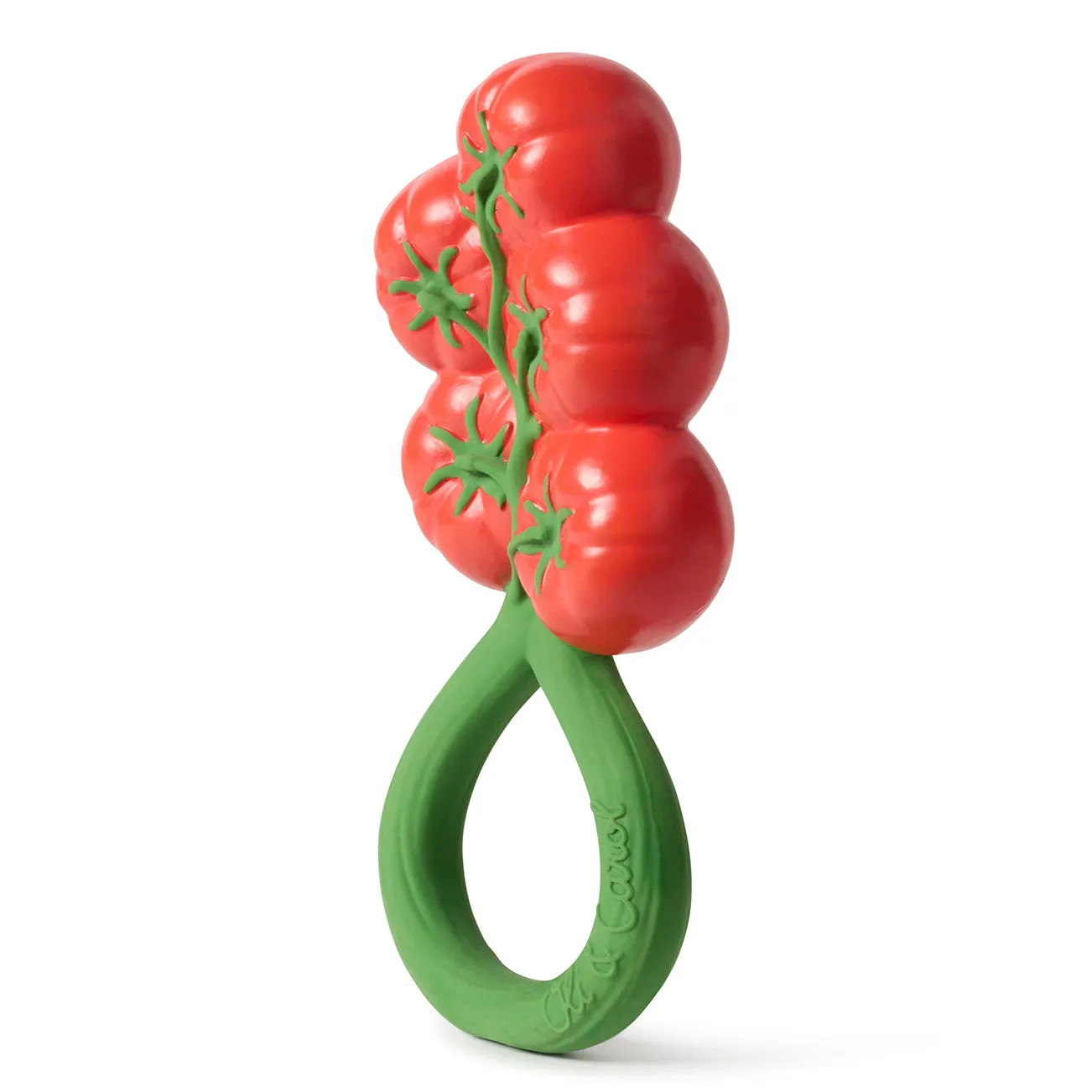 Oli & Carol Tomato Rattle Teether