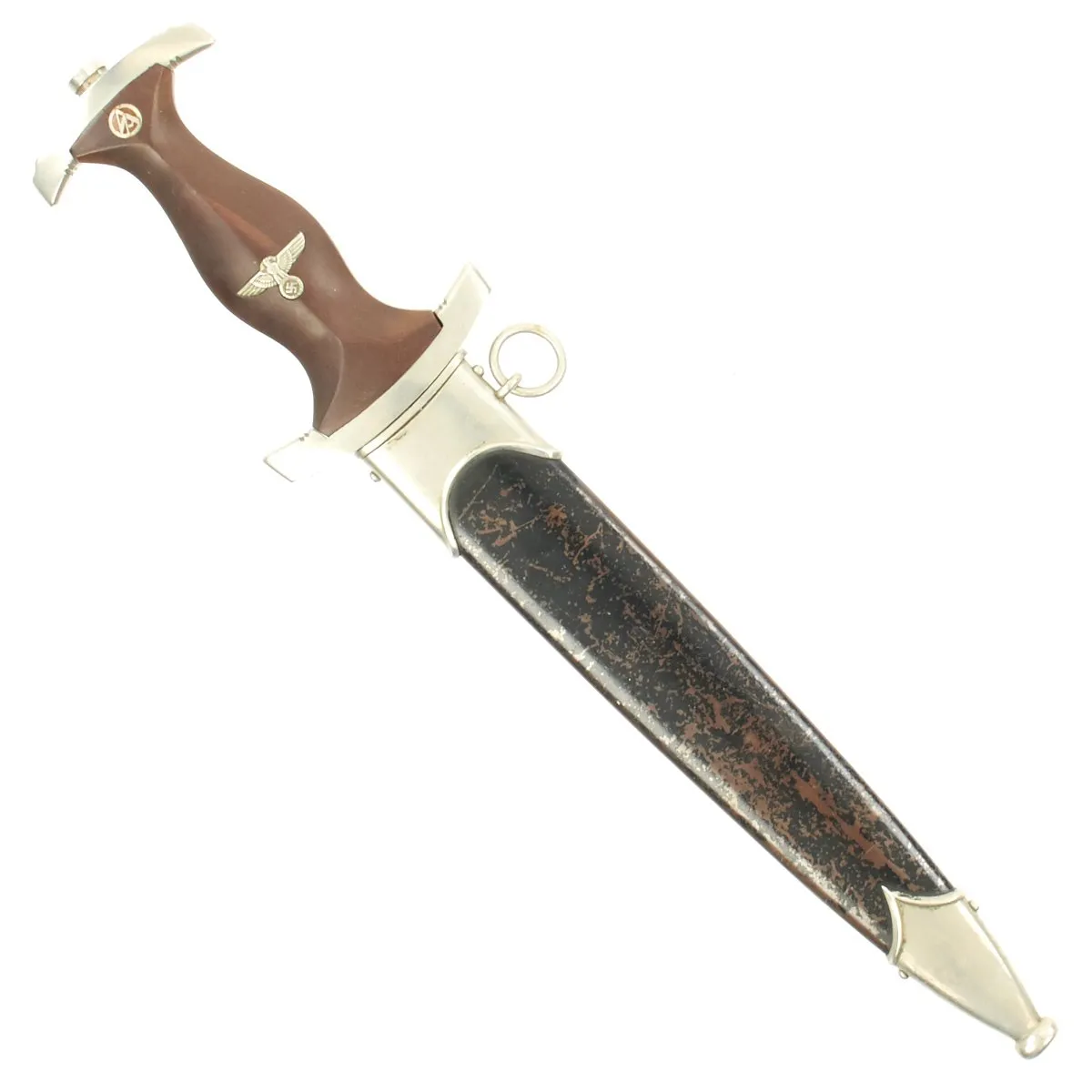 Original German Early WWII SA changed to NSKK Dagger by Gebrüder Bell of Solingen-Gräfrath