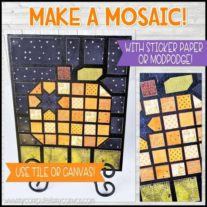 Paper Crafting Kit {HALLOWEEN TRIO} PRINTABLE