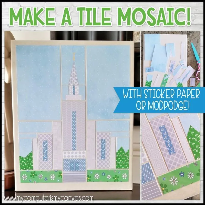 Paper Crafting Kit {TEMPLE ART} PRINTABLE